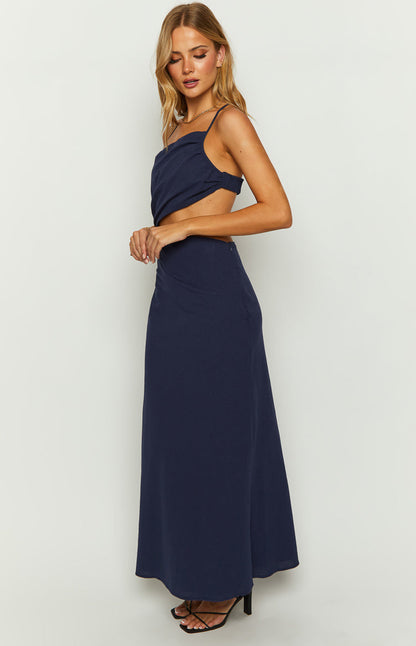 Cindy Blue Maxi Dress