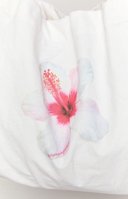Hibiscus Tote Bag
