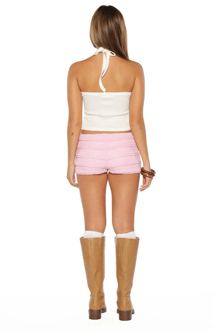 Leo Pink Micro Shorts