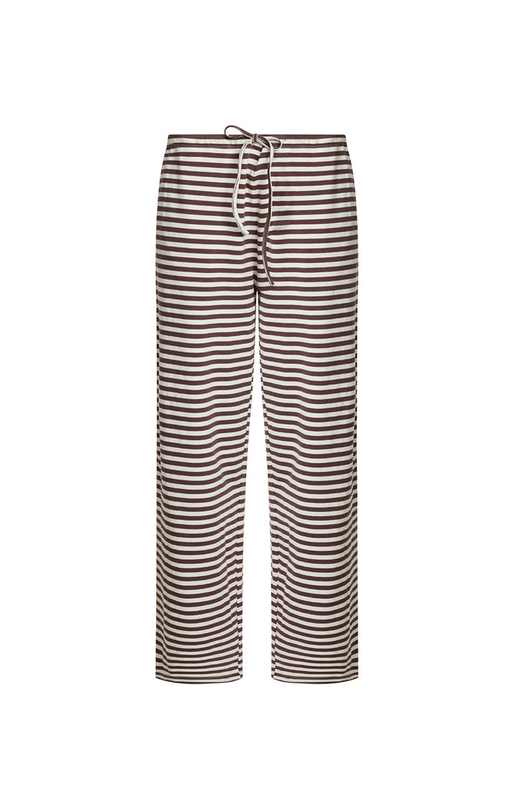 Lioness Bloom Dark Chocolate Stripe Pants