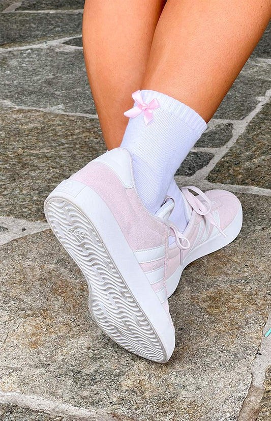 Magnoli White Bow Socks 2 Pack